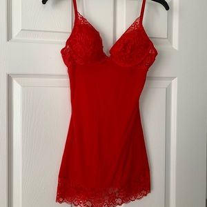 Victoria’s Secret Red Lace Lingerie